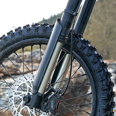 Inverted Front Fork Suspension